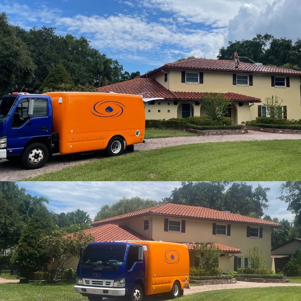 Pressure Washing Before Selling a House in Pinellas County